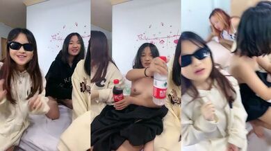 一群18岁小萝莉开淫乱派对 (4)